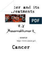 Cancer and Its Treatments