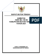 Sambutan Bupati Buteng Hari Ibu Ke 93