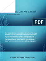 History of Earth: By: Jason Cajeda& Keme Cahambing