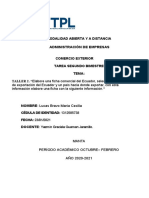 Tallerb2-Elabore Una Ficha Comercial Del Ecuador