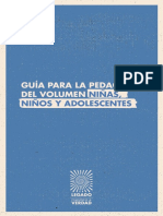 Guía Pedagogica Volumen Niñez y Jóvenes Comisión de La Verdad