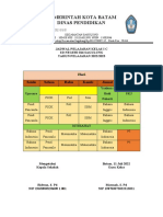 jadwal 1C dan 1D murid