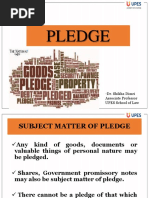 Pledge: - Dr. Shikha Dimri Associate Professor UPES School of Law