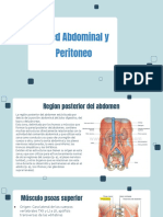 Pared Abdominal y Peritoneo