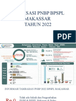 PNBP Dan Pelayanan BPSPL MKSR 2022