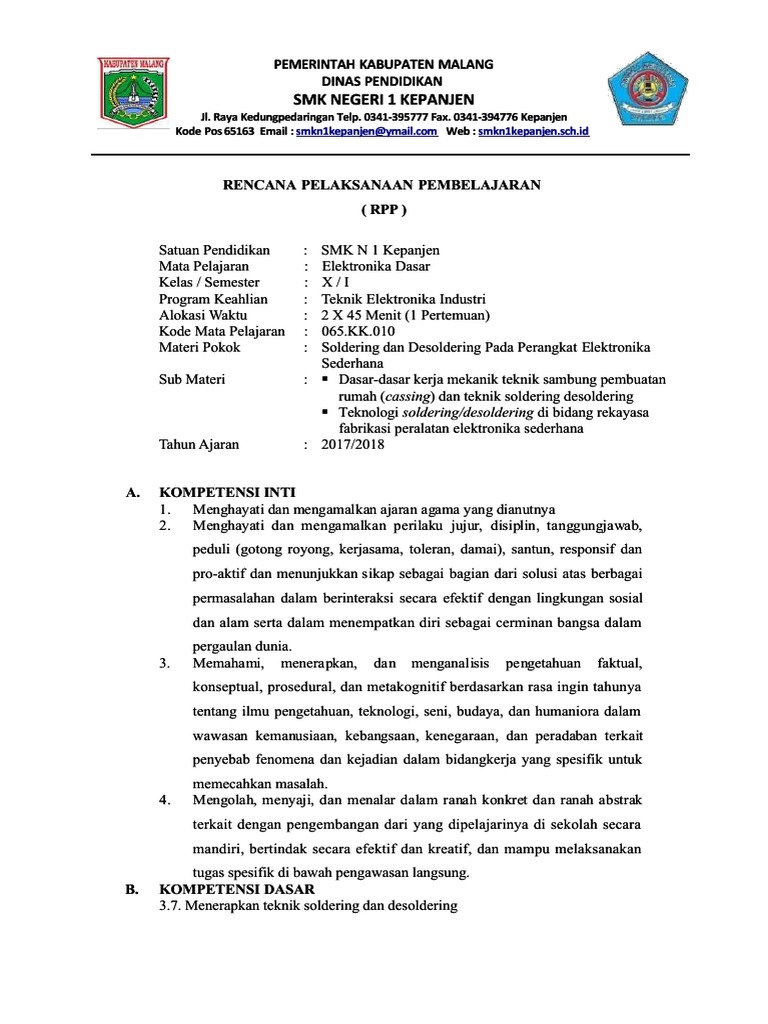 Modul Soldering Dan Desoldering PDF