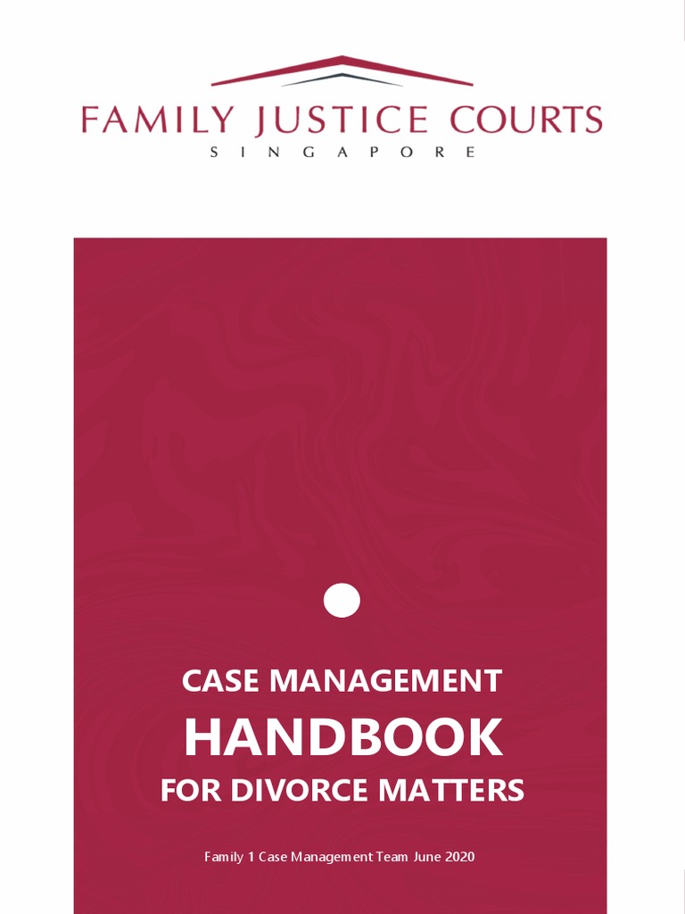 FJC Divorce Handbook | PDF | Discovery (Law) | Summons
