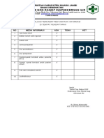 Hasil Evaluasi Pendaftaran