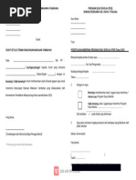 Borang A2 Surat Setuju Terima RMT | PDF