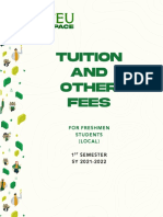 Tuition and fees for freshmen at FEU Institute of Accounts, Business and Finance