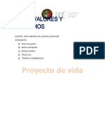 TAREA de Etica Proyecto de Vida Video