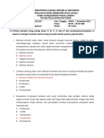 Soal Dan Jawaban Pas Sosiologi Sem Gasal 2021-2022