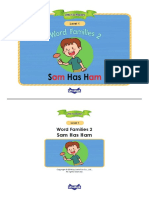 Sam Has Ham: Word Families 2