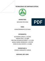 Almacenamiento Geológico de Gases. (Grupo #6)