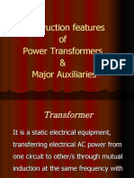 Constn Features of Power Trs and Major Aux