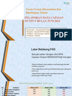 FGD Capaian Output Juni 2021