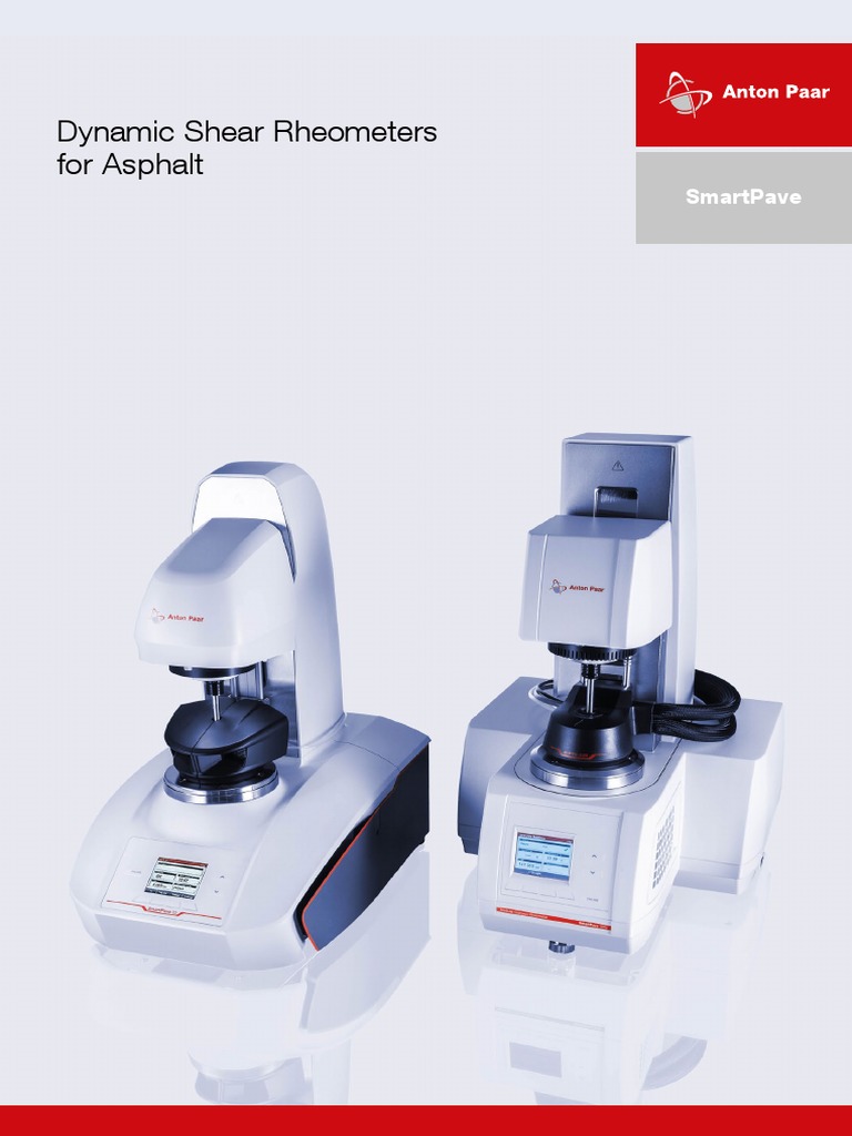 Dynamic Shear Rheometers For Asphalt: Smartpave | PDF | Asphalt | Rheology