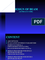DESIGN OF BEAM-ACI-11-01-05