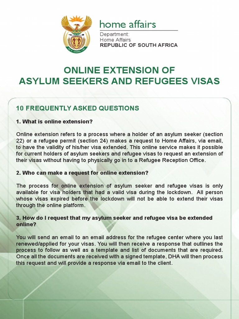 FAQs Asylum 21 | PDF | Travel Visa | Asylum Seeker