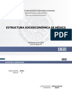 Estructura socioeconómica de México