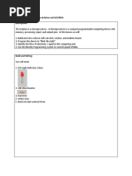 Project 1: Introduction To Arduino and LED Blink Description