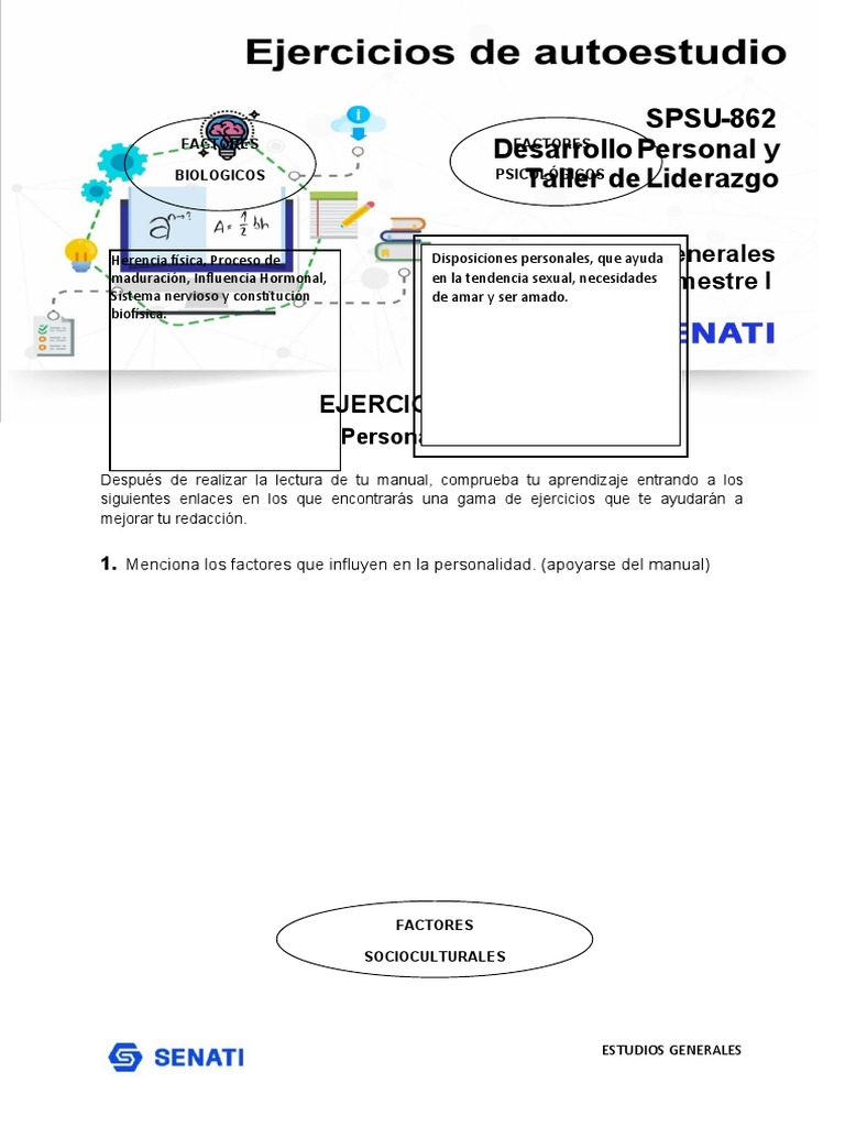 Ejercicio Semana 5 | PDF | Crecimiento personal y profesional