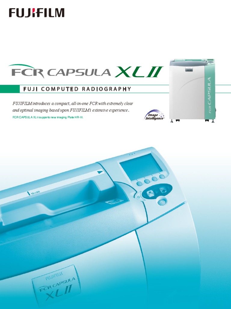 Fujifilm FCR Capsula Xlii Specifications: Fuji Computed Radiography ...