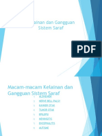 KELAINAN DAN GANGGUAN SISTEM SARAF