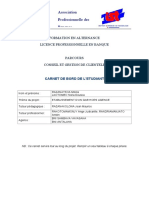 Carnet de Bord Projet Tutore