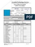 Piping Sample Report