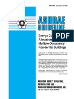 ASHRAE Guidline 8_1994