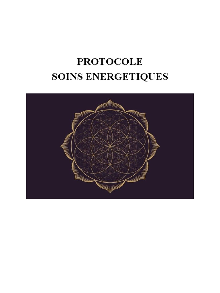 Protocole de soins énergétiques | PDF | Médecine clinique | Psychologie