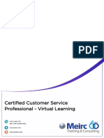 Certified Customer Service Professional Online