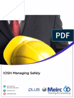 IOSH Managing Safely: +971 4 556 7171 Contents Are Subject To Change. Page 1 of 6