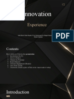 Innovation Experience