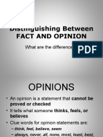 Distinguishing Between Fact and Opinion: What Are The Differences?