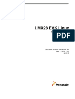 MX28 EVK Linux Reference Manual