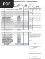 DepEd School Form 9 (SF9) Template | PDF