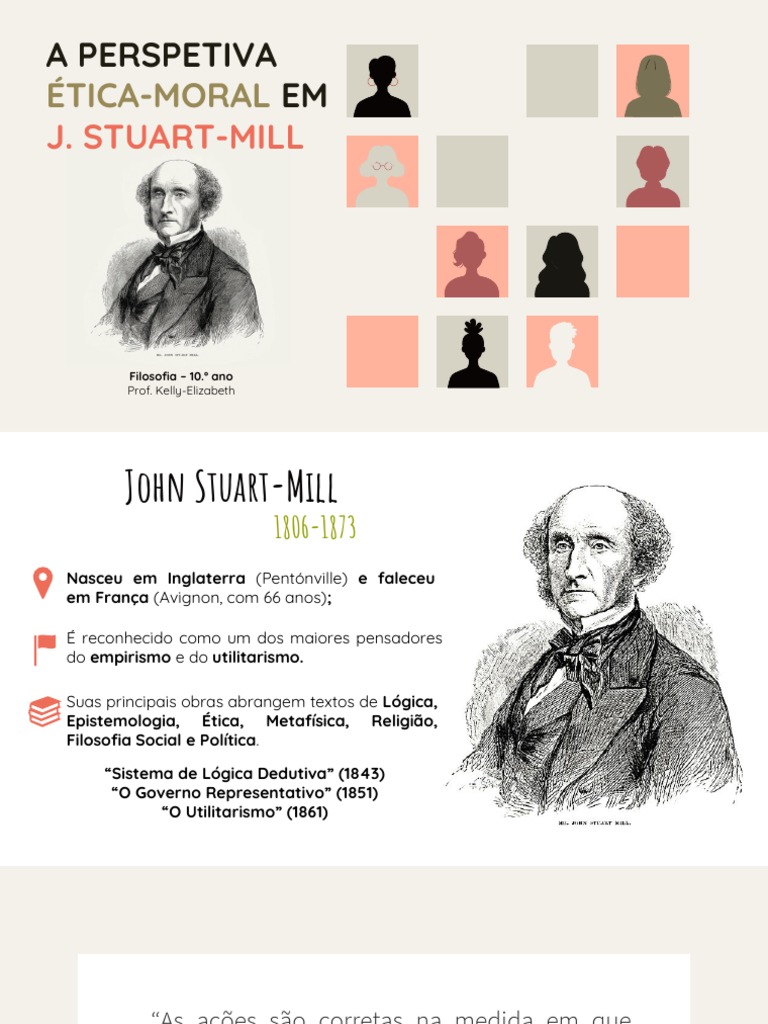 Ética Utilitarista de Stuart Mill | PDF | Utilitarismo | Felicidade