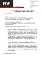 GV79 Maintenance Contract Template | PDF | Vehicles | Government