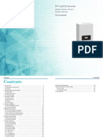 PV Grid Tie Inverter User Manual