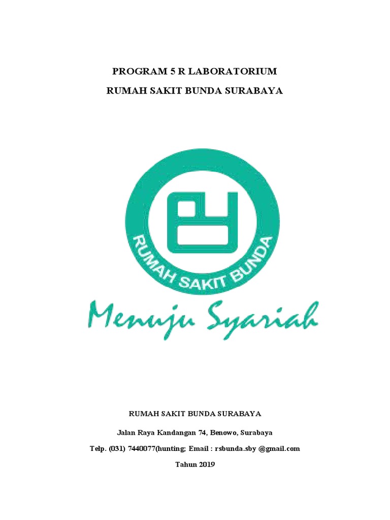 Program 5R Laboratorium RS Bunda | PDF