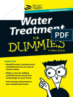 Water Treatment For Dummies®, WQA Special Edition