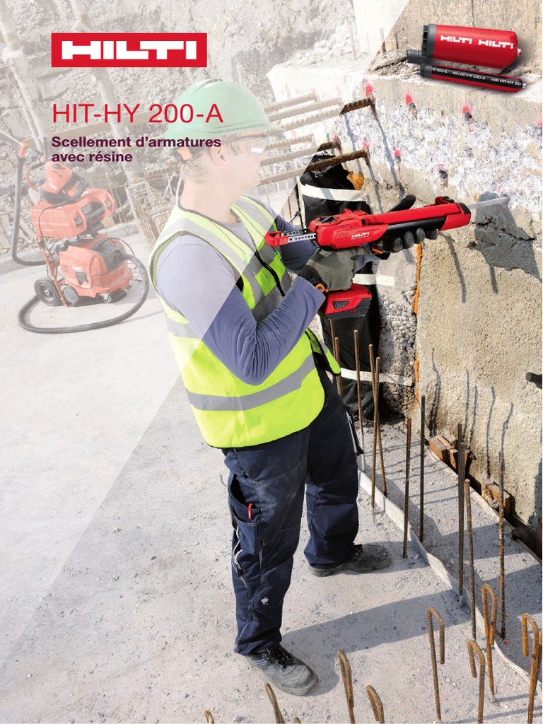 Fiche Technique Resine Hilti HITHY 200A 2017 PDF