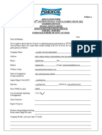 Exhibitor Application Form 18th DIFS 2022