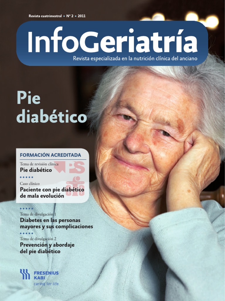 Pie Diabetico Revista Especializada en La Nutricion Clinica Del Anciano