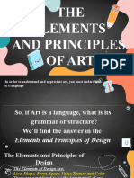 Elements and Principles of Art