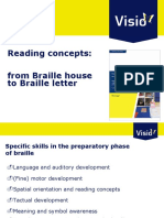 Reading Concepts: From Braille House To Braille Letter: Gyntha Goertz Linda Verhoef