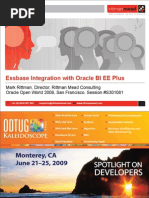 Download Essbase Integration With OBIEE by Naveen Suram SN58318110 doc pdf