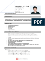 Mechanical Engineer Seeks Opportunity to Utilize Skills